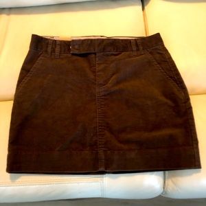 GAP CORDUROY MINI SKIRT